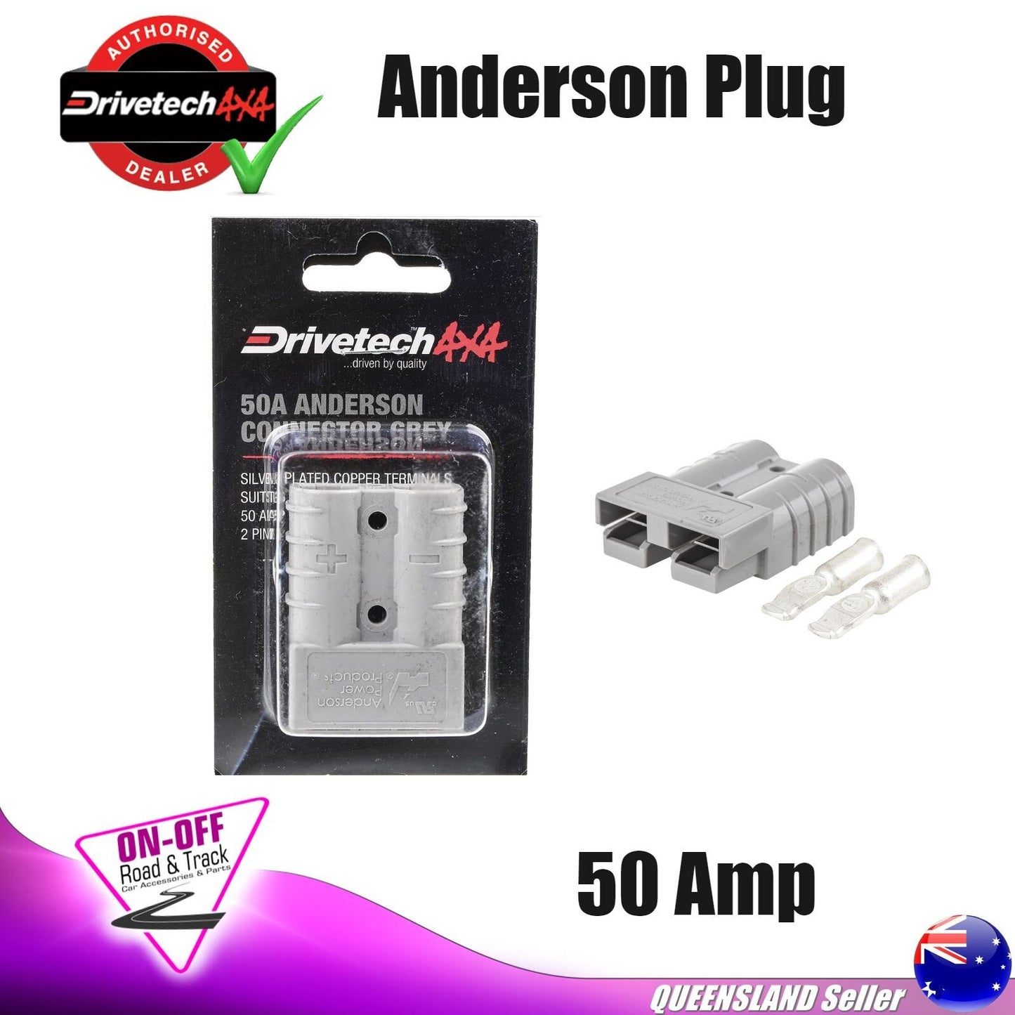 Drivetech 4x4 DT-06960 - Anderson Plug 50amp