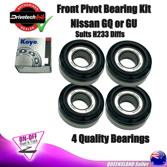 Drivetech 4x4 081-011998 - Nissan Patrol GU/GQ Swivel Housing Pivot Bearing Kit