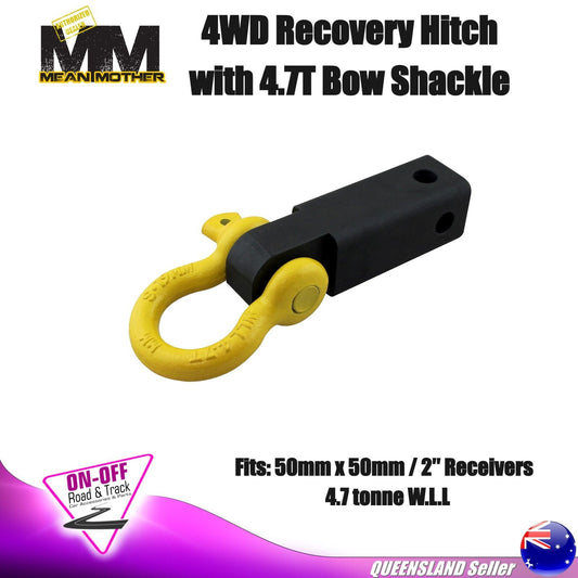 Mean Mother 4WD Recovery Hitch With 4.7T W.L.L Bow Shackle