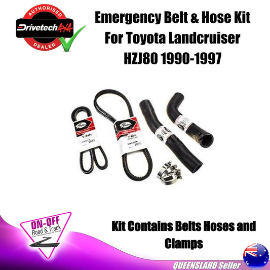 Drivetech 4x4 DT-BHK07 Emergency Belt and Hose Kit for Toyota Landcruiser HZJ80