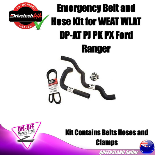 Drivetech 4x4 Emergency Belt and Hose Kit for 4D56 K4AT K4BT Mitsubishi Triton