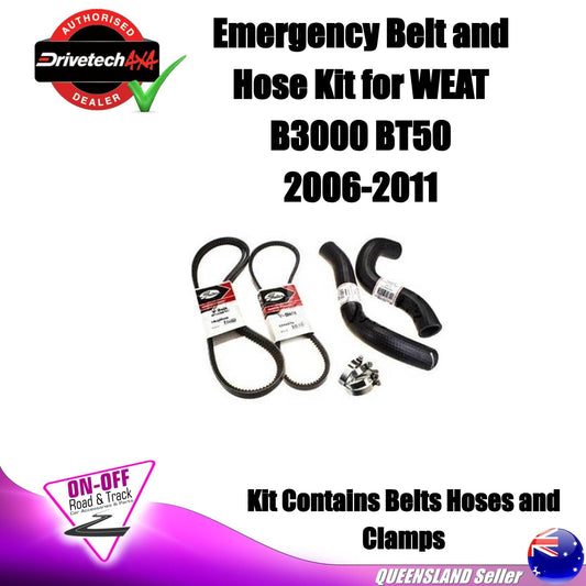 Drivetech 4x4 DT-BHK20 Emergency Belt and Hose Kit for WEAT B3000 BT50 2006-2011