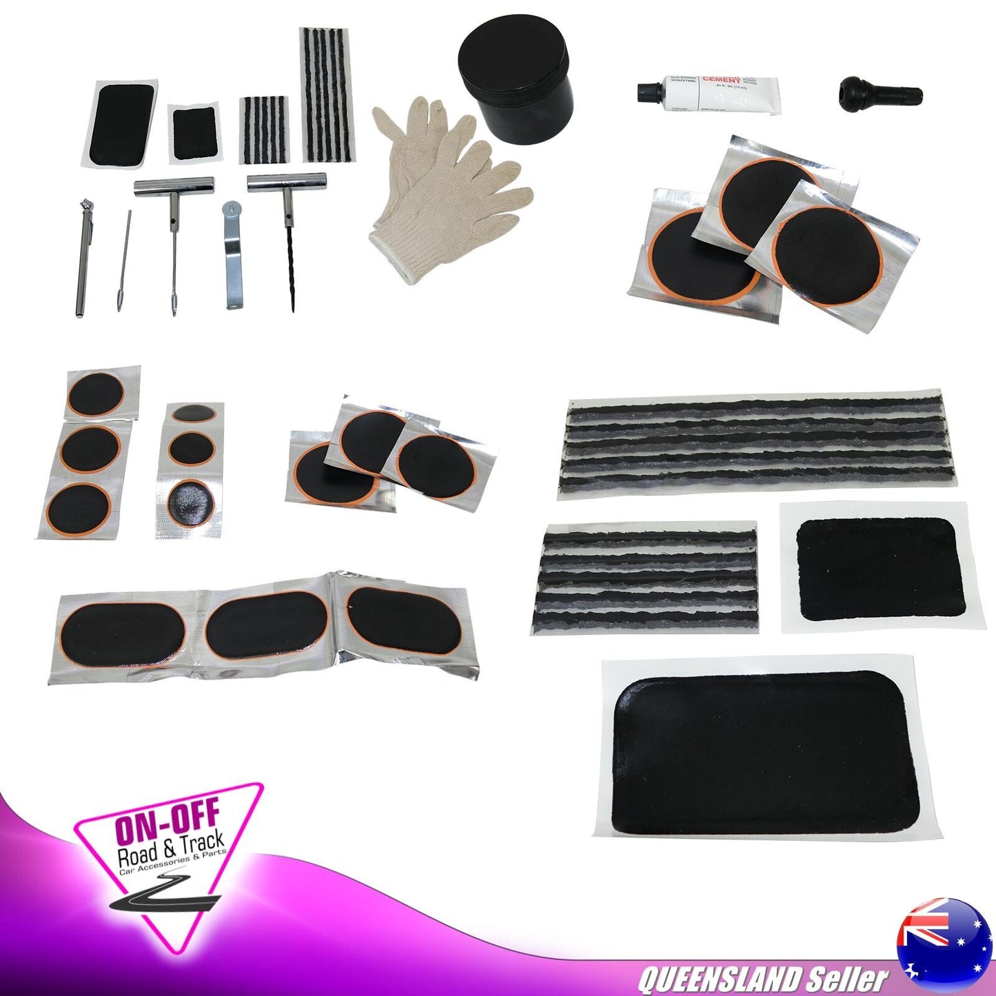 Dr Air 46 Piece TG46 - Emergency Tyre Heavy Duty Repair Kit