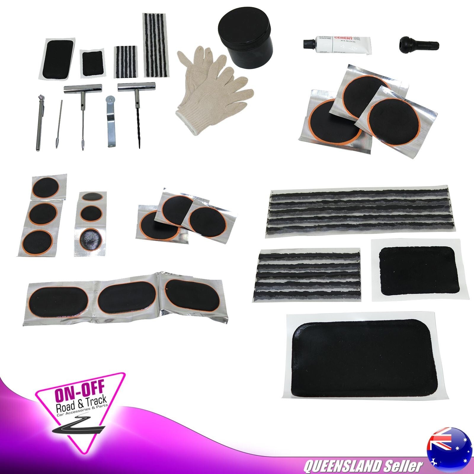 Dr Air 46 Piece TG46 - Emergency Tyre Heavy Duty Repair Kit