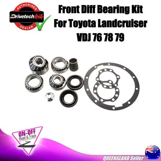 Drivetech 4x4 DT-DBK7L Front Diff Bearing Kit For Toyota Landcruiser VDJ76 78 79