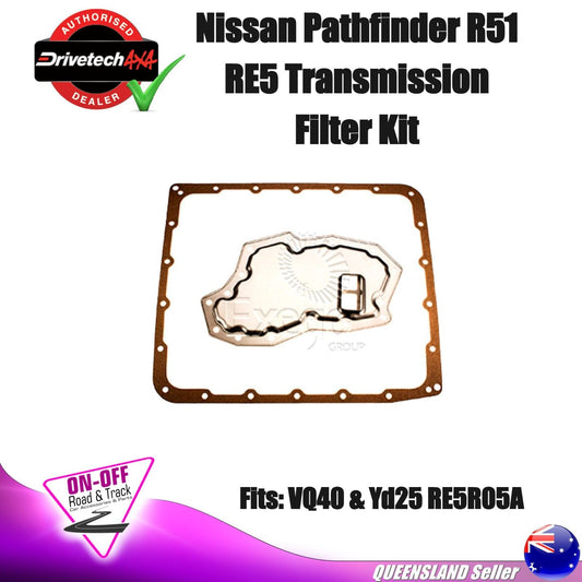 Transmission Filter Kit for Nissan Pathfiner R51 RE5 VQ40 YD25 Transmission