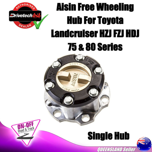 Drivetech 4x4 Aisin Free Wheeling Hub For Toyota Landcruiser HZJ FZJ HDJ 75 & 80