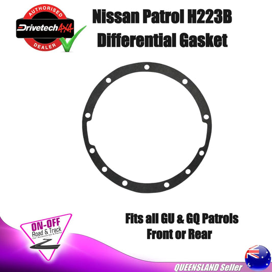 Drivetech 4x4 008-011394 - Nissan Patrol GU & GQ H233B Differential Gasket