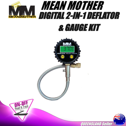 Mean Mother MMDK02 - Digital 2-in-1 Deflator and Gauge Kit