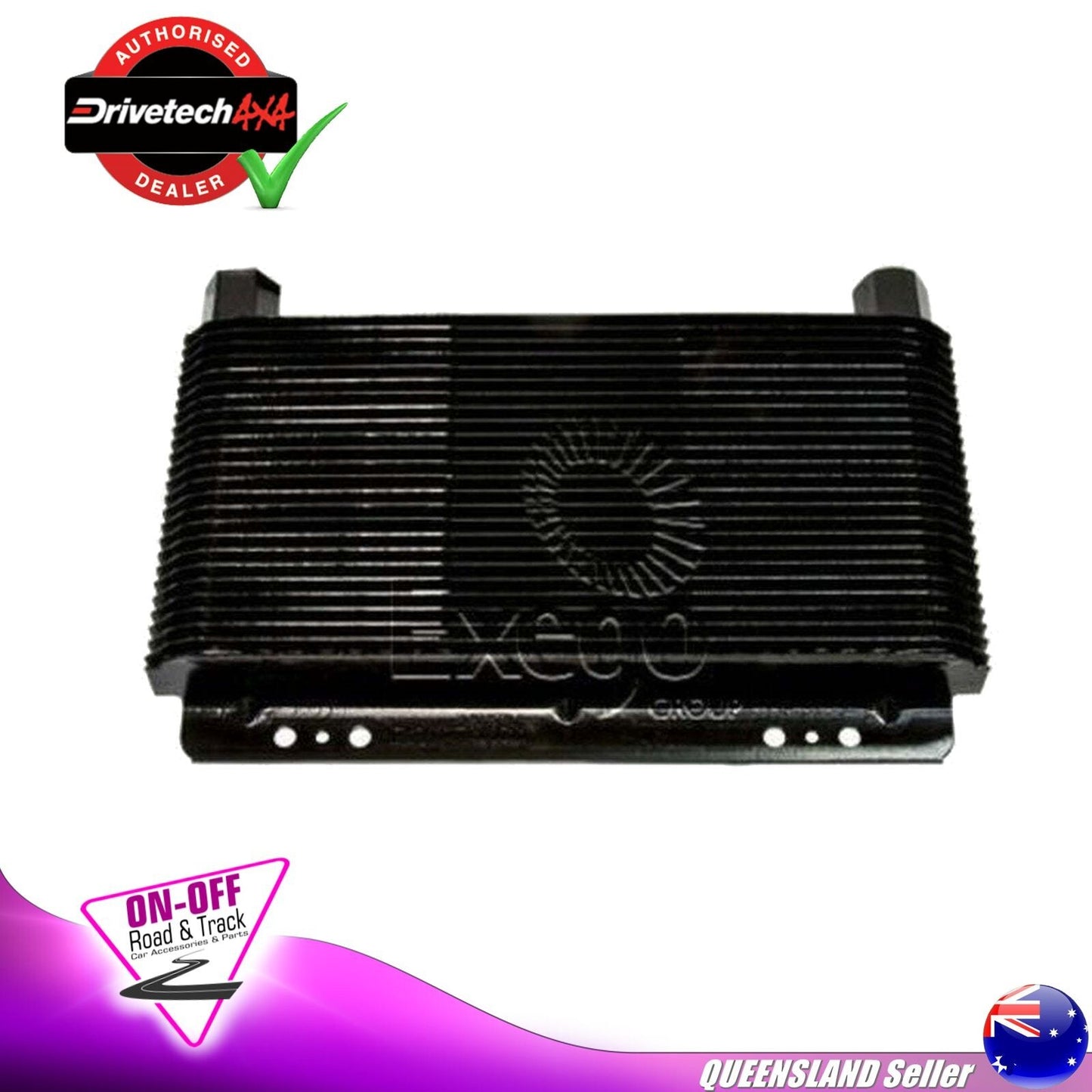 Drivetech 0555-331016 Engine Oil Cooler - Universal 48 Plate Medium