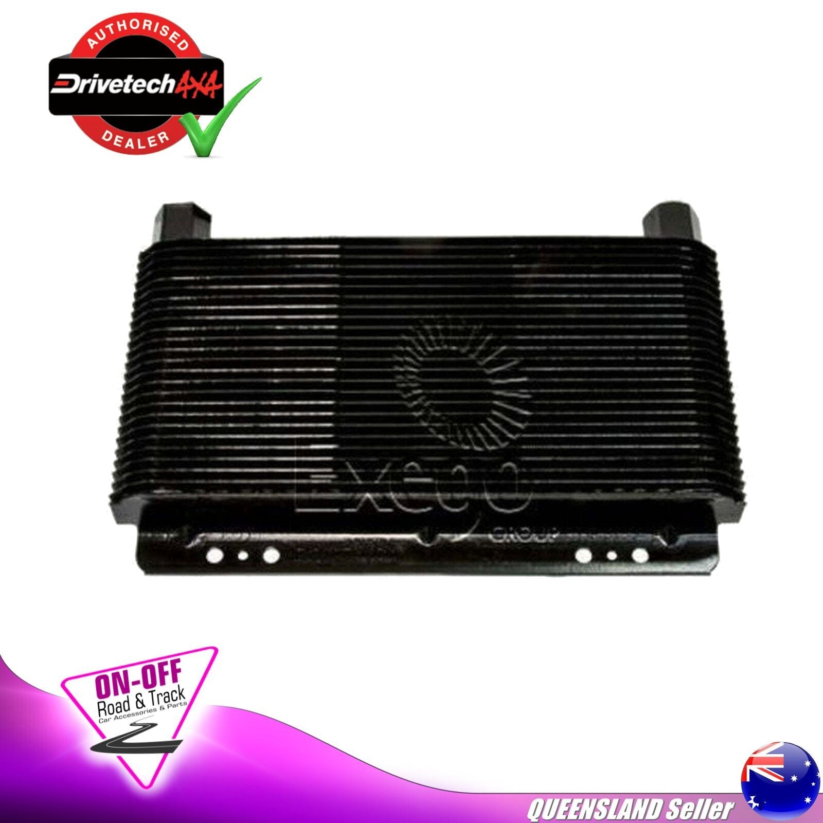 Drivetech 0555-331016 Engine Oil Cooler - Universal 48 Plate Medium