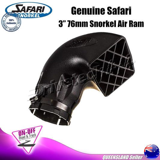 GENUINE SAFARI REPLACEMENT 3" 76MM SNORKEL AIR RAM 000-135-000
