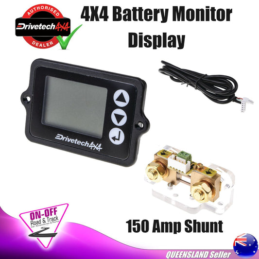Drivetech 4x4 12V DT-17012 - Digital Battery Monitor System 150A