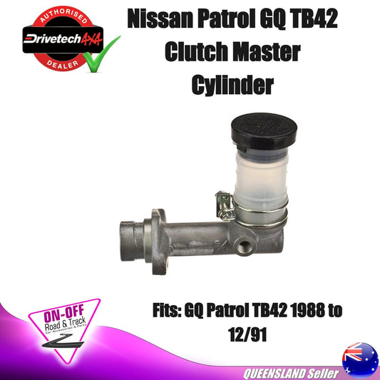 Drivetech 4x4 073-000313 - Nissan Patrol GQ TB42 Clutch Master Cylinder 1988-91