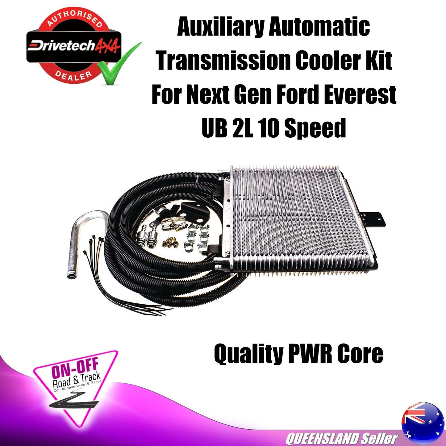 Auxiliary Automatic Transmission Cooler Kit For Next Gen Ford Everest UB 2L 10SP