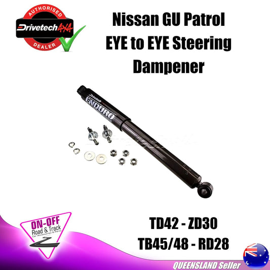 Drivetech DAM501 - Nissan GU Patrol Steering Dampener EYE - EYE
