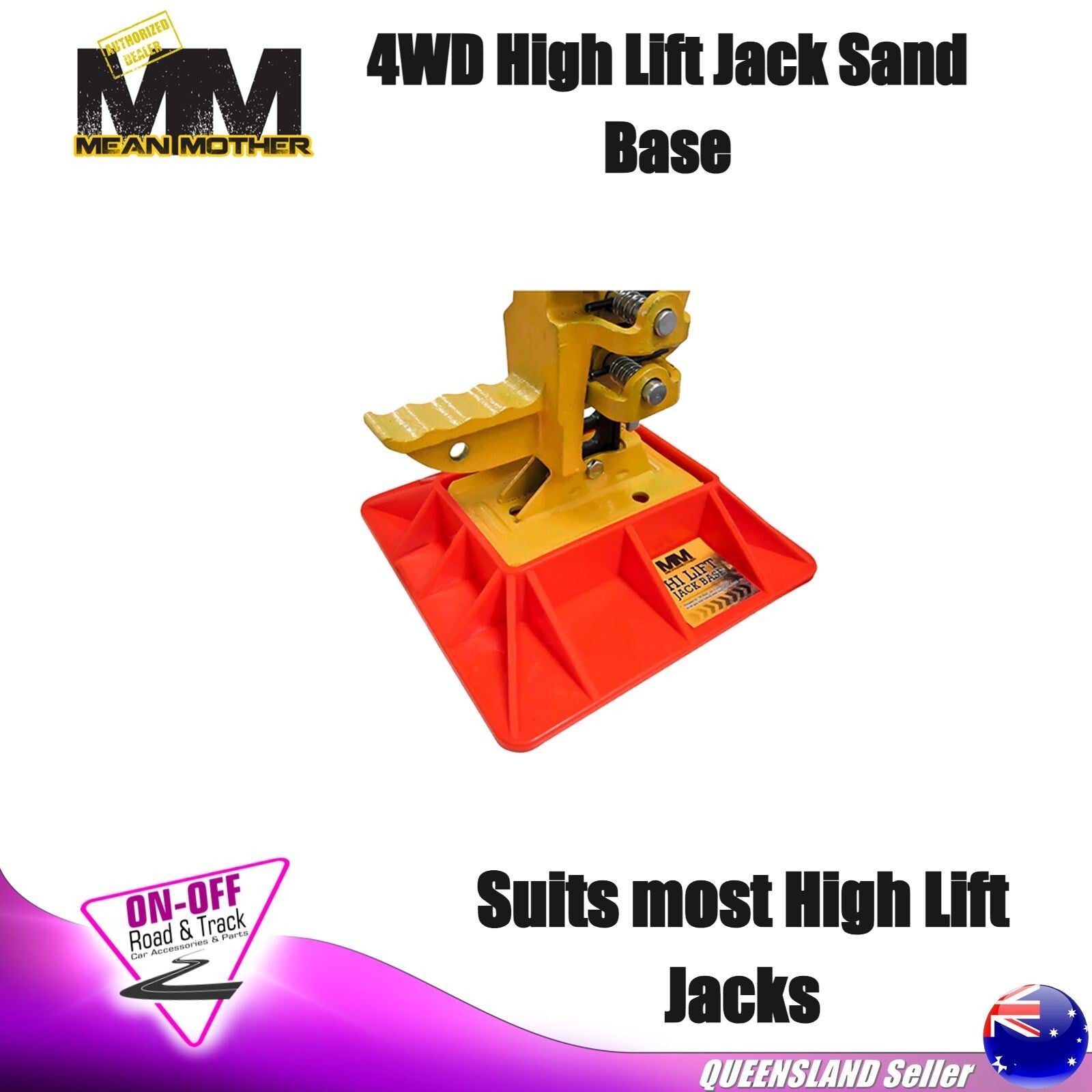Mean Mother 4WD Jack Sand Base MMHLJB - Non-slip Textured Base Suits MMHLJ