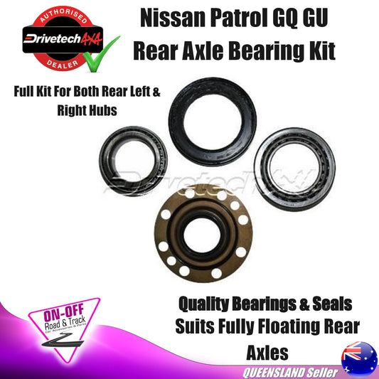 Drivetech 4x4 DT-AK14 - Nissan Patrol / Ford Maverick Full Rear Axle Bearing Kit