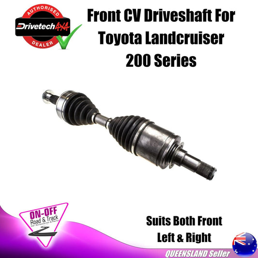 Drivetech 4x4 DTS-513 - CV Driveshaft For Toyota Landcruiser 200 Series Front