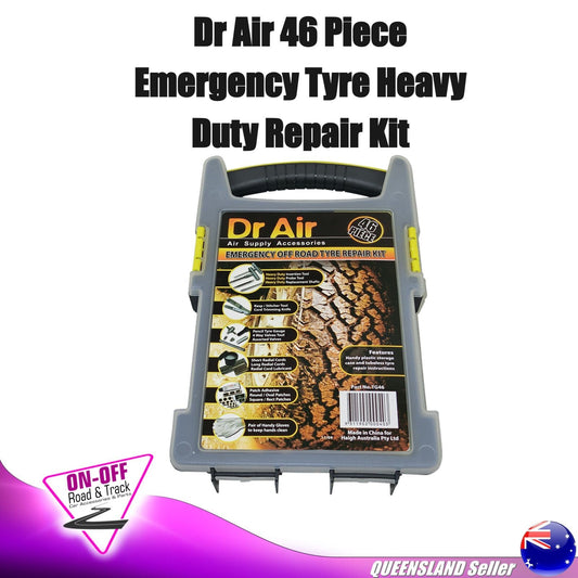 Dr Air 46 Piece TG46 - Emergency Tyre Heavy Duty Repair Kit