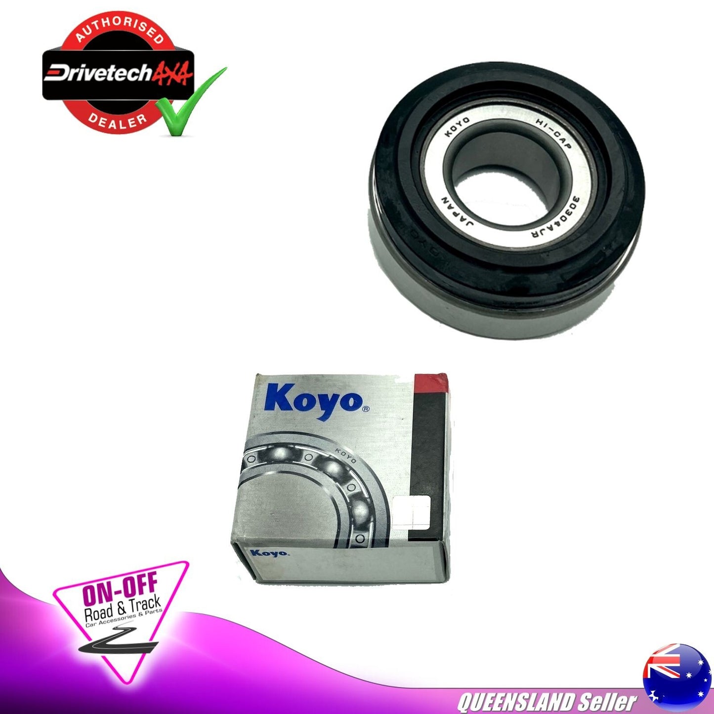 Drivetech 4x4 081-011998 - Nissan Patrol GU/GQ Swivel Housing Pivot Bearing Kit