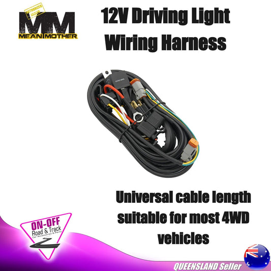 Mean Mother  MMDLH01 - 12V Driving Light Wiring Harness