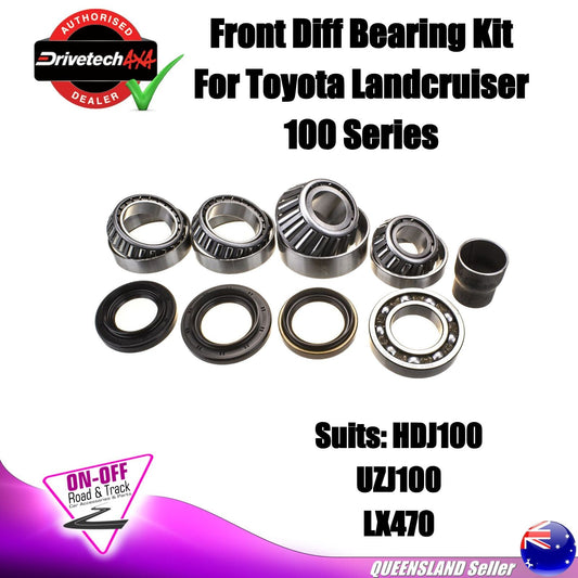 Drivetech 4x4 DT-DBK7D Front Diff Bearing Kit For Toyota Landcruiser 100 Series