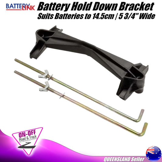 Battery Link Battery Hold Down Bracket BHS81- Suits Batteries up to 14.5cm Wide