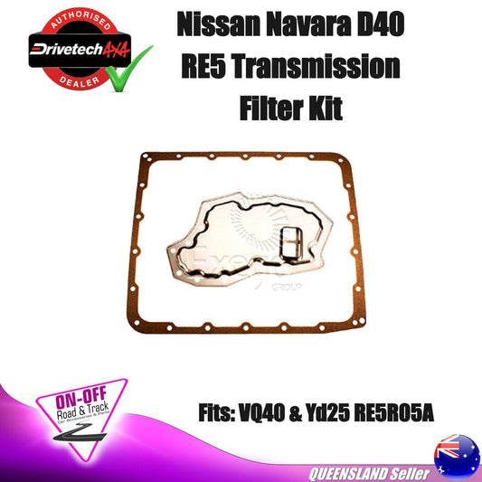 Transmission Filter Kit for Nissan Navara D40 RE5 VQ40 YD25 Transmission