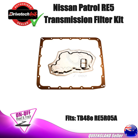 Transmission Filter Kit for Nissan Patrol RE5 TB48e Transmission