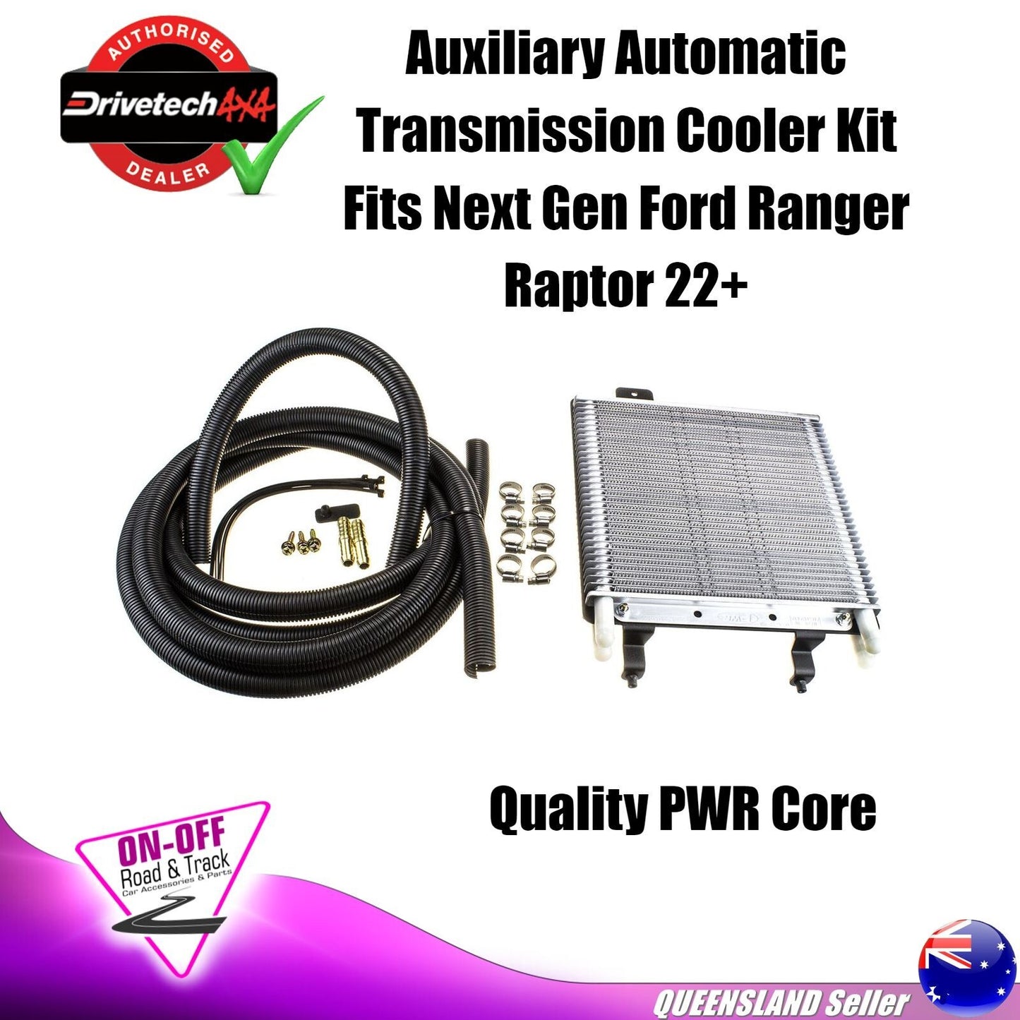 Auxiliary Automatic Transmission Cooler Kit for Ford Ranger Raptor Next Gen 22+