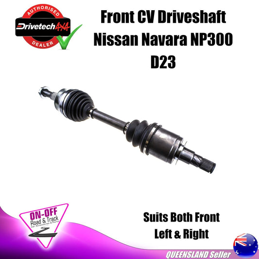 Drivetech 4x4 DTS-516 - CV Driveshaft For Nissan Navara NP300 D23 2015-4/19