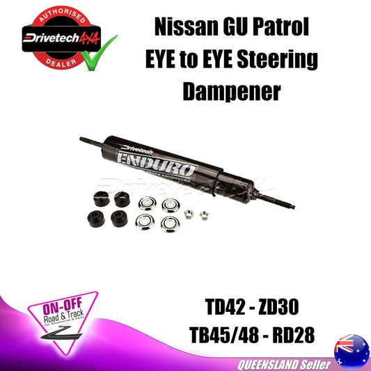 Drivetech DAM011 - Nissan GU Patrol Steering Dampener  PIN - PIN