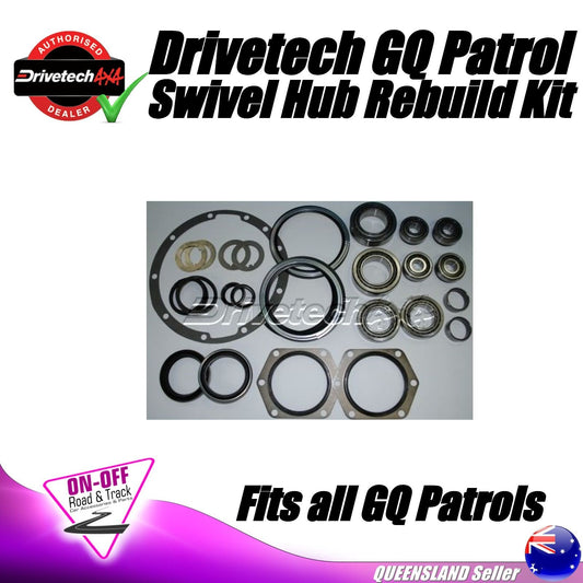 Drivetech 4x4 - DT-AXKIT5 GQ Patrol/Maverick Y60 4x4 Swivel Housing Rebuild kit