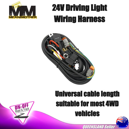 Mean Mother  MMDLH02 - 24V Driving Light Wiring Harness