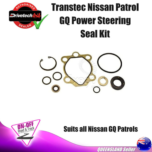Transtec Power Steering Pump Seal Kit for All Nissan GQ Patrols 1988-1997