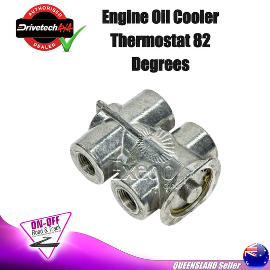 Drivetech 0555-331758 - Engine Oil Cooler Thermostat 82 Degrees