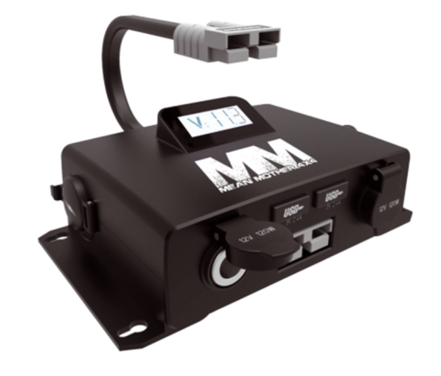 Mean Mother MMBD01 - 12V Power Distribution Box DC12V Aux, DIN/Merit, and USB