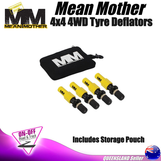 Mean Mother MMTD01 - 4x4 Tyre Deflators with Storage Pouch