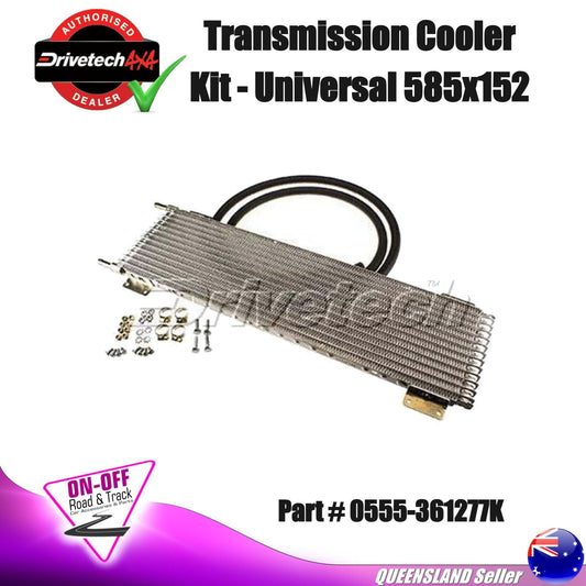 Drivetech 0555-361277K Transmission Cooler Kit - Universal 585x152