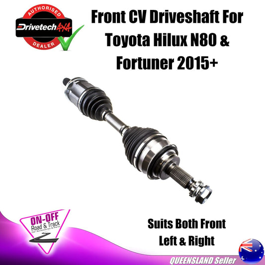 Drivetech 4x4 DTS-512 - CV Driveshaft For Toyota Hilux N80 & Fortuner 2015+