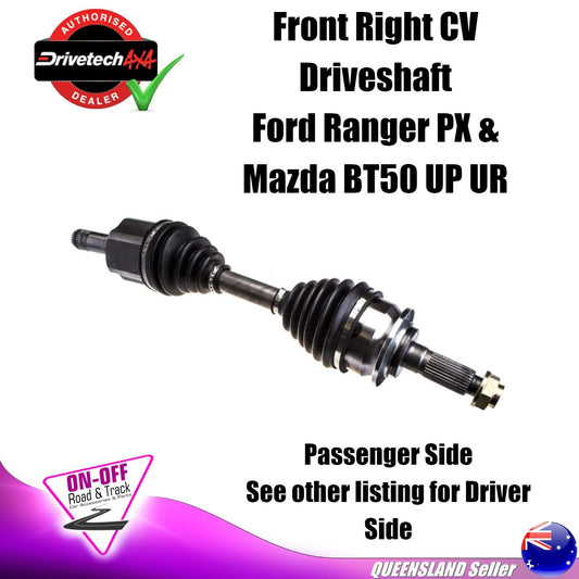 Drivetech 4x4 DTS-556 - CV Driveshaft For Ford Ranger PX Mazda BT50 UP UR Right