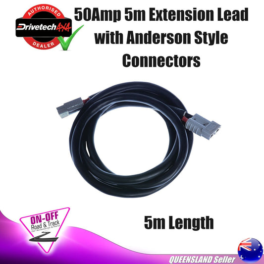 Drivetech 4x4 DTAPEL- 50A 5m Extension Lead with Anderson Style Connectors