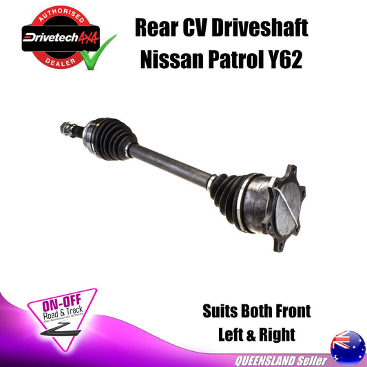 Drivetech 4x4 DTS-519 - CV Driveshaft For Nissan Patrol Y62 - Rear