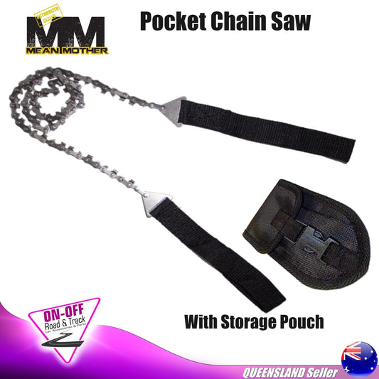 Mean Mother Pocket Hand Chainsaw MMPCS1 - Camping Outdoor 4X4