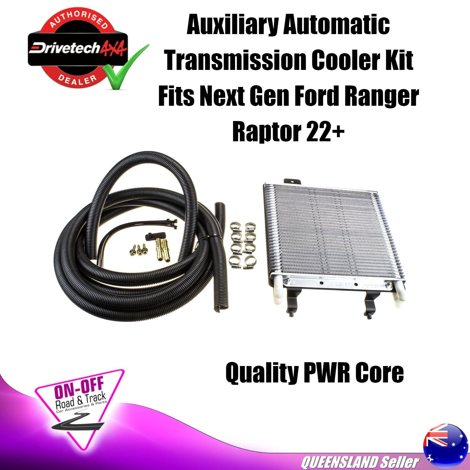 Auxiliary Automatic Transmission Cooler Kit for Ford Ranger Raptor Next Gen 22+