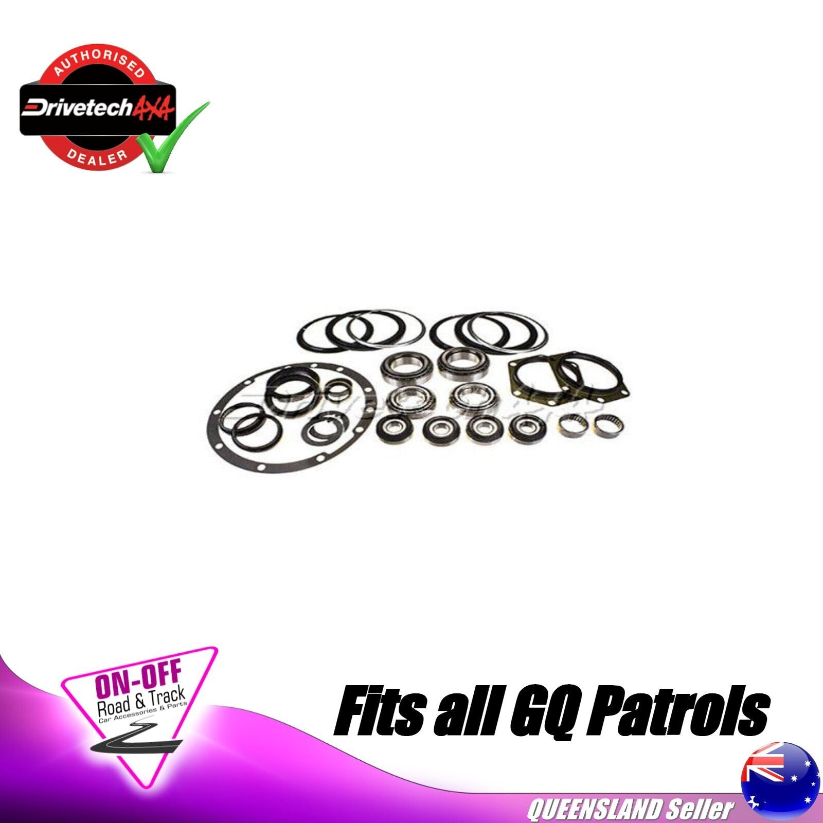Drivetech 4x4 - DT-AXKIT5 GQ Patrol/Maverick Y60 4x4 Swivel Housing Rebuild kit